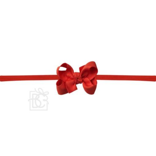 Satin Double Knot Bow on Clip