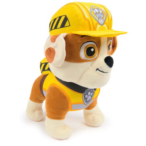 Rubble and Crew Rumbling Rubble Interactive Plush Toy, 12”
