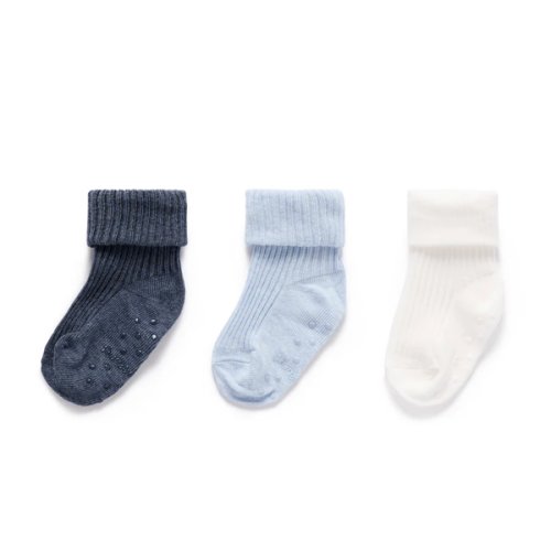 3 Pack Rib Socks