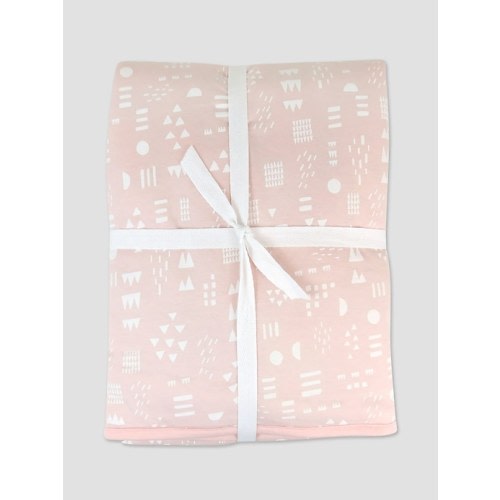 Honest Baby Clothing Organic Cotton Reversible Baby Blanket