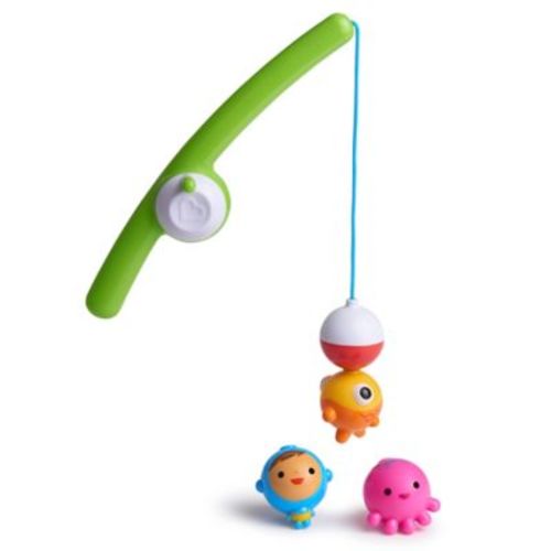 Munchkin 4-Piece 1-Size Fishin'™ Bath Toy Set - MULTI - 4 PIECE