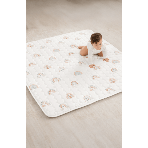 Premium Play Mat with Non-Slip Bottom, Square 56x56 inches