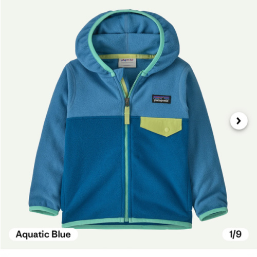 Patagonia Baby Micro D® Snap-T® Fleece Jacket