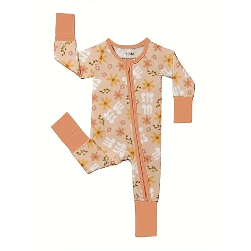 soft bamboo baby onesie sis double sided - Temu