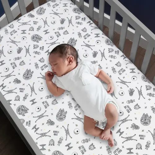 Star Wars Rebels Rule Cotton Fitted Crib Sheet
