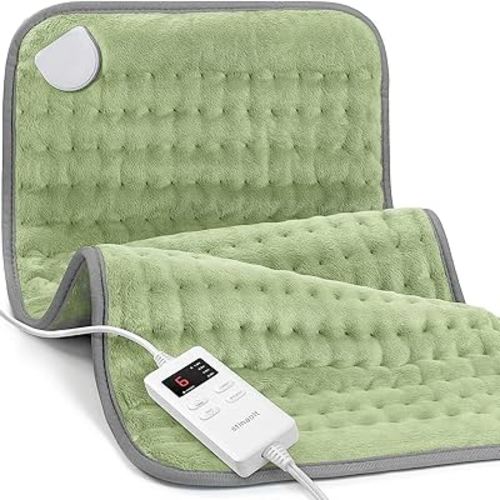 Heating Pad for Back & Period Cramps, Heating Pad for Neck and Shoulders and Back, Knee, Arms, Electric Heating Pads Christmas Birthday Gifts for Women, Men, Mom, Dad