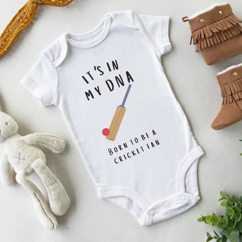 Cricket Baby Bodysuit Cricket Baby Gift Pregnancy Reveal Cricket Fan Baby Shower Cricketing Baby Gift For Cricket Fan New Mum