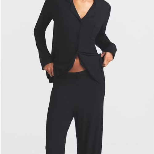 SOFT LOUNGE SLEEP SET | ONYX | SKIMS I SIZE MEDIUM