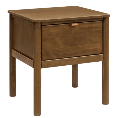 Babyletto Bondi Assembled Nightstand, Natural Walnut