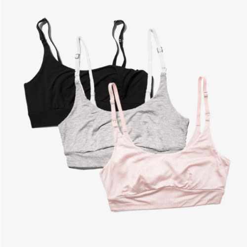 Everything Bra 3-Pack | Soft, Stretchy Maternity & Nursing Bras by Bodily