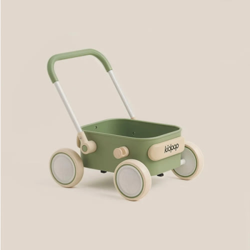 Baby Push Walker with Wheels | Lightweight & Stable Design