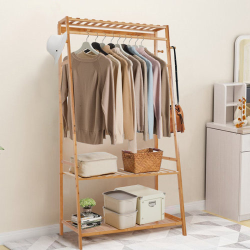 Rebrilliant Sharan 32.5" W Garment Rack & Reviews | Wayfair