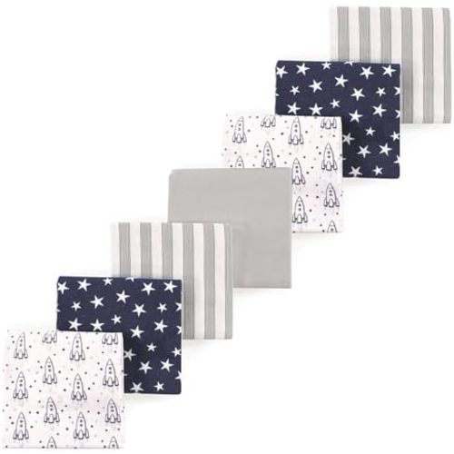 Luvable Friends Little Treasure Flannel Receiving Blankets 7pk