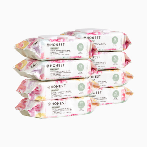 The Honest Company Baby Wipes - Rose Blossom, 576 Count