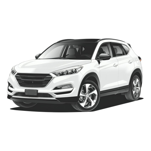 Hyundai Tucson 3rd Gen Car Window Sun Shades (2016-2021)