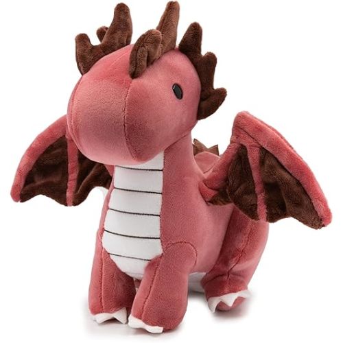 Bellzi Fire Dragon - 11.5" Cute Stuffed Animal Plush Toy - Draggi