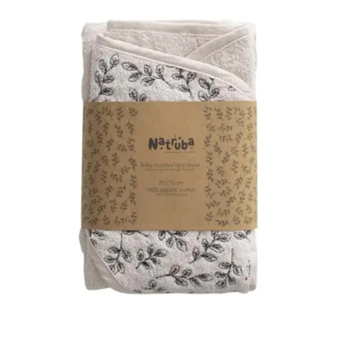 Cotton Floral Hooded Towel
