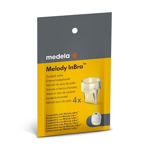 Medela Duckbill Valves for Melody InBra Breast Pumps | 4Ct