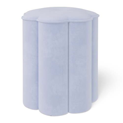 Mainstays Kids Flower Petal Ottoman, Blue