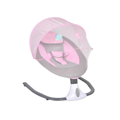 Advwin Electric Baby Swing Chair with Mosquito Net  - Pink