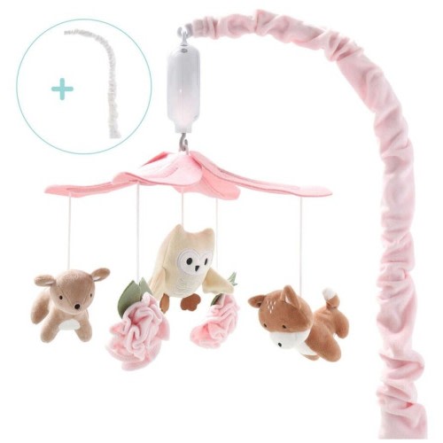 The Peanutshell Baby/Infant Musical Crib/Cot Mobile Little Forest Girl 0y+