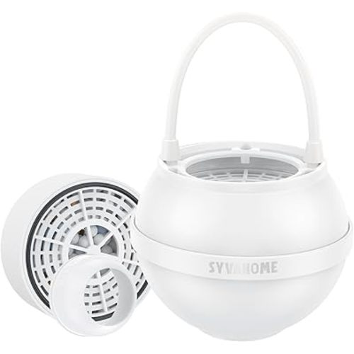 Bath Filter for tub Bathtub Water Filter for tub Faucet - Ball Baby Hard Water Softener for Bathroom Pure Filters Remove Chlorine Chemicals Contaminants 8 Stages Carbon Purifier for Kids