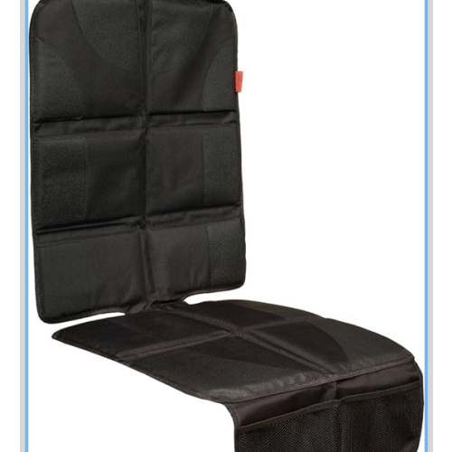 Amazon.com: Lusso Gear Car Seat Protector for Baby Car Seat - Thick Padding - Seat Protector Under Baby Car Seat with 2 Mesh Storage Pockets - Black Waterproof Baby Car Seat Protector - Non-Slip Padded Backing