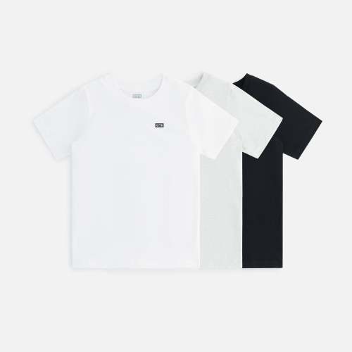 Kith Kids 3-Pack Origins Tee - Black