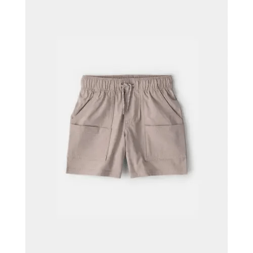 Baby Boy Woven Pocket Shorts - Taupe - OshKosh B'gosh | Carter's