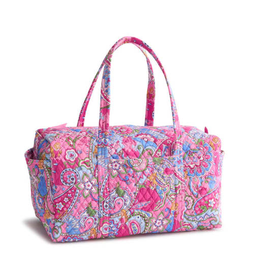 Disney Large Original Duffel - Aurora Pink Swirls