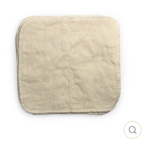 Cloth-eez Birdseye Wipes - Natural