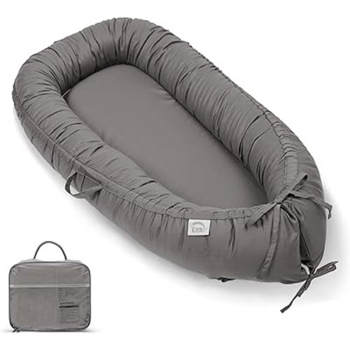 Baby Lounger, Infant Lounger for Newborn,Portable Baby Nest Cover Breathable & Soft, Newborn Essentials