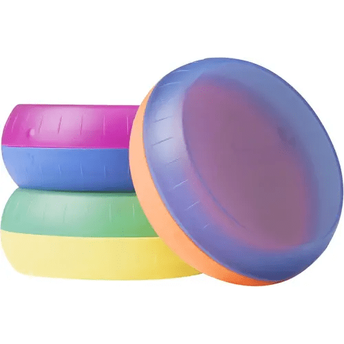 Boon Nursh Storage Buns for Baby Feeding Essentials - Baby Bottle Organizer and Storage - Holds Nursh Bottle Pouches, Nipples, and Pacifiers - Baby Bottle-Feeding Supplies - Color Block - 3 Count