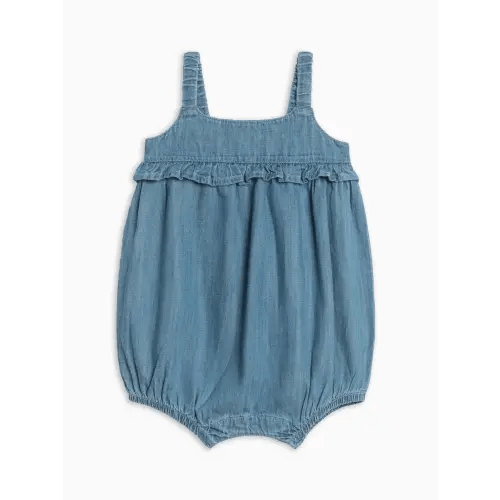 Gemma Chambray Bubble Romper