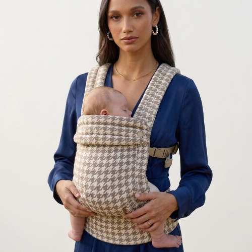Tiny Table™ Embrace Baby Carrier - Houndstooth