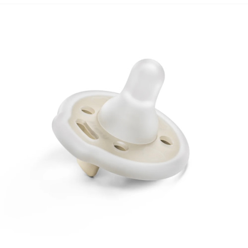 babypace breast-like pacifier 0-12 mo single - barley | mōmi