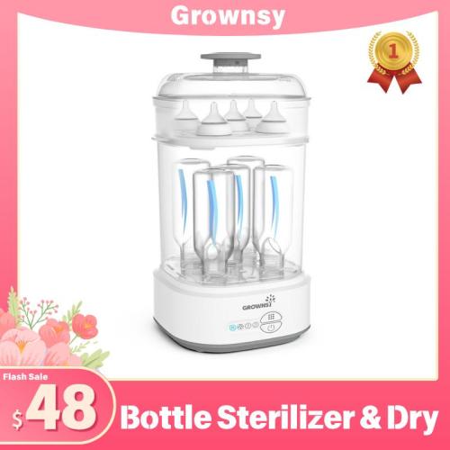 [dealsforyoudays]Grownsy Bottle Sterilizer and Dryer, Compac - TikTok Shop
