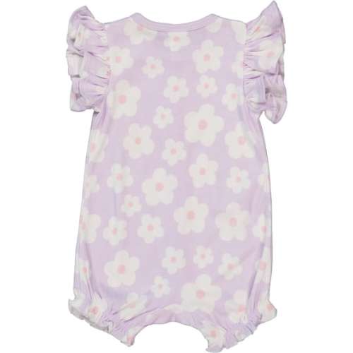 Light Purple Baby Short Frill Sleeve Romper | Best&Less™ Online