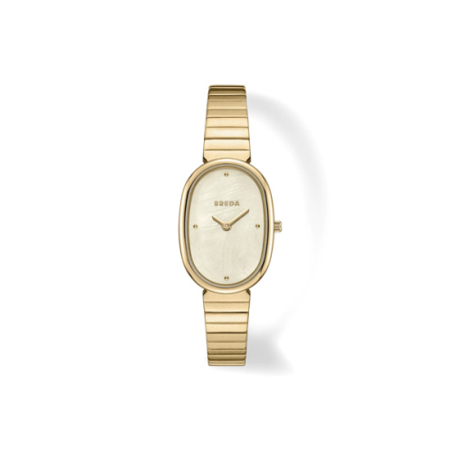 Jane Bracelet Watch 23mm Gold-Plated | Mother of Pearl Dial | BREDA