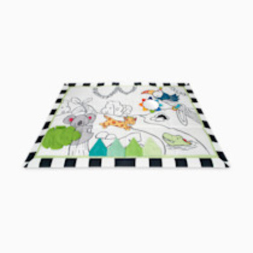 Sassy Jumbo Jungle Take-Along Activity Mat - Black & White