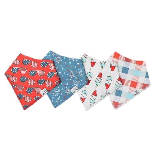 Baby Bandana Bibs - Spangled