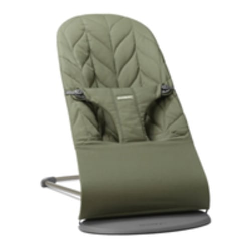Babybjorn Bouncer Bliss Woven Petal Quilt Dark Green