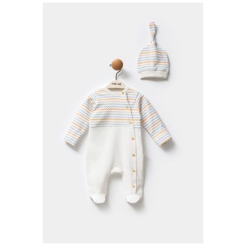 Multicolor Zigzag One-Piece Set, 3-6M
- Only a few left