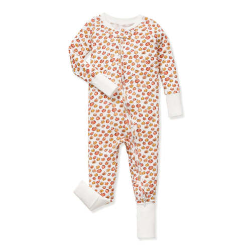 Baby’s Pima Peekaboo Romper in Pumpkin Patch | Over The Moon