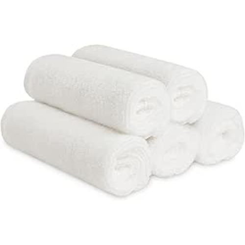 Amazon.com : Natemia Organic Baby Washcloths (5 Pack, 12” x 12”) – 100% Organic Cotton – Ultra-Soft Baby Towels for Sensitive Skin – Newborn, Boys & Girls – Bathtime Wash Cloths, Baby Registry Must-Have (White) : Baby
