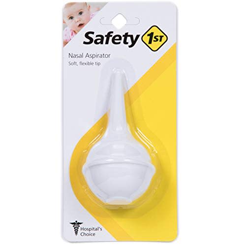Safety 1St Newborn Nasal Aspirator, White, One Size