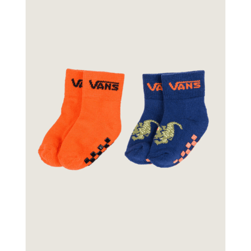 Infant Classic Crew Checkerboard Socks in Deep Indigo Blue | Vans