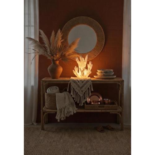 Boho Coral Lamp | Beach House Decor | Coastal Beach Decor | Ocean Room Decor | Nautical Home Decor | Sea Lamp | Coastal Night Light