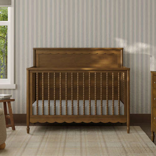 Namesake Ambrosia Natural Walnut 4-in-1 Convertible Crib