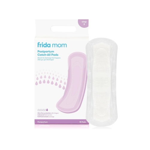 Frida Mom Postpartum Pads, Leak Proof Feminine Care Maxi Pads, 6 Layers of Protection for Maximum Absorbency (18ct)
